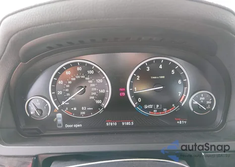 2013 BMW 750Li z USA, uszkodzony, nr VIN WBAYE8C50DD133959